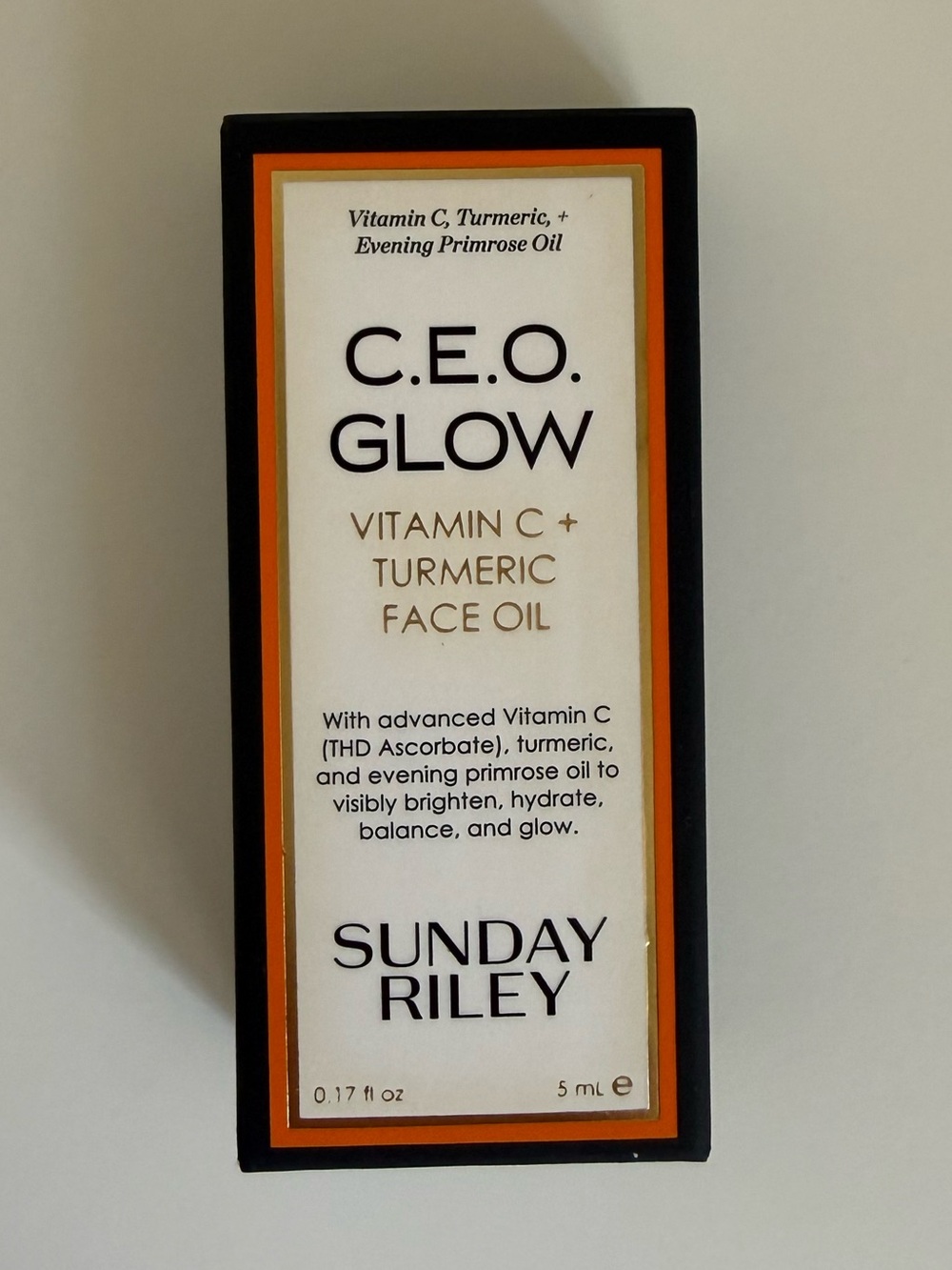 ✨New✨ Sunday Riley C.E.O. Glow Vitamin C + Turmeric Face Oil - 5 ml